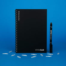 Cargar imagen en el visor de la galería, Infinitebook Liso A5 Preto