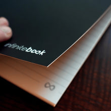 Cargar imagen en el visor de la galería, Infinitebook Pautado A5 Preto +  Marcador