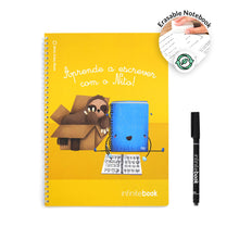 Cargar imagen en el visor de la galería, Infinitebook Caligrafia A4 + Marcador