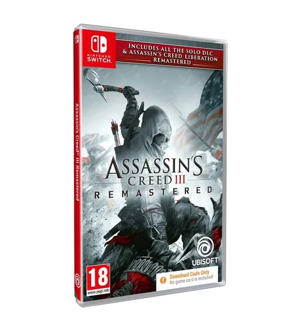 Jogo Assassins Creed III Remastered (Nintendo Switch)