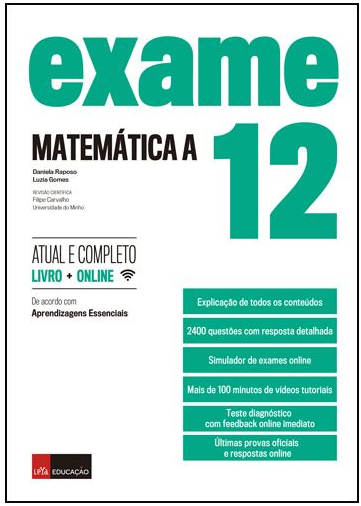 Exame Matemática A 12.º Ano em Segunda Mão | Book in Loop